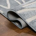 thumbnail image 6 of JONATHAN Y SANDSTONE 4 x 6 Area Rug, Alcina Scandinavian Graphic Lines - Blue/White, SND102D-4, 6 of 12