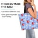 thumbnail image 2 of Balery coffee love cup winter Bolsa Tote Estilo Estético con Cremalleras, Bolsa de Hombro, Bolsa de Compras Grande y Plegable, 2 of 8