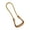 brown, variant on Zippers Pulls Zippers Cord Strong Polyester Cord Pull Tab Replacement Suitable for Backpack Jackets, Luggage, Purses