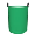 thumbnail image 2 of Uemuo Forestgreen Pattern Circular Laundry Hamper Basket with handles,Collapsible laundry basket,Large capacity laundry hamper,Laundry Organizer-Medium, 2 of 8