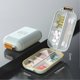 thumbnail image 5 of Mini Tablet Boxes 7 Compartments Portable Travel Pill-Case for Pocket 3 Times a Day Medicine Box, 5 of 5