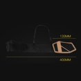 thumbnail image 3 of Motorcycle Shoe Protector Rubber Gear Shift Lever Non-Slip Gear Guard Motorcycle Gear Pad（brown）, 3 of 5