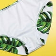 thumbnail image 5 of IROINNID Girls 2PCS Bikini Pleated Split Swimsuit Halter Bathing Suit, 5 of 9
