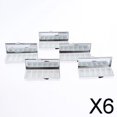 thumbnail image 1 of Runquan 6X 6 Compartments Pill Organizer Box Medicine Tablet Case for Daily Travel Use 6 Pcs, 1 of 8