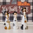 thumbnail image 4 of Jacenvly New Bedroom Decor Halloween Witch Decoration Resin Statue Decoration Cute Family Holiday Decoration Crafts Halloween Yard Decor Fall Decor Outdoor, 4 of 5