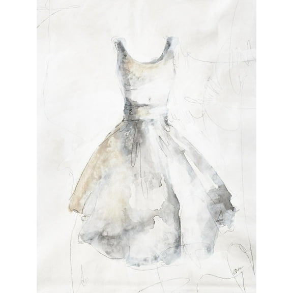 Art.com The Dress Giclee Print by Rikki Drotar, 24" x 32"