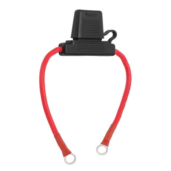 8AWG Inline Fuse Holder with 80A Blade Fuse Waterproof Circuits Protection for 12‑24V Vehicle Ship