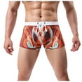 thumbnail image 2 of TIHLMK Mens Swimming Trunks Under $10 Men's Casual Sports Pants Fitness Pants Beach Pants Boxer Shorts Sports Pants, 2 of 4