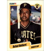 1990 Rafael Belliard Fleer Baseball Card #460