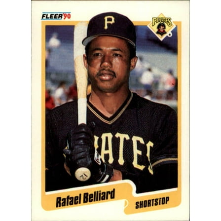 1990 Rafael Belliard Fleer Baseball Card #460