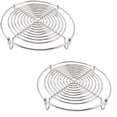 thumbnail image 1 of i Kito Wire Mini Cooling Rack, Kitchen Small Steamer Rack for Pots, Stainless Steel 5inch 2pack, 1 of 6
