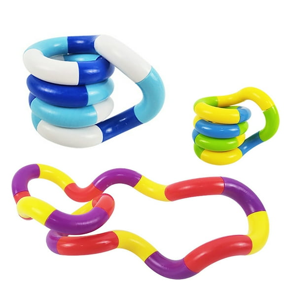 TFixol Fidget Toys,3PCS Brain Imagine Tools, Magic Fidget Toys,Sensory Toys, Combine into New Shapes,Stress Relief and Anti-Anxiety Sensory Fidget Toy, Brain Imagine Sensory Toys