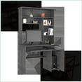 thumbnail image 6 of Desks, Acequia Computer Office Desk with Hutch & Bottom Shelf, 43.3"W x 22.9"D | Gray | Particle Board, 6 of 7