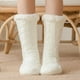 thumbnail image 2 of Calcetines de felpa para mujer, gruesos, cálidos, antideslizantes, transpirables, suaves, de in MABOTO Calcetines de mujer, 2 of 4