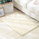thumbnail image 2 of ZHAOCHENG Alfombra de baño de chenilla antideslizante, suave, antideslizante, con gran absorción de agua, color crema, 15,7 x 23,6 pulgadas, 2 of 3