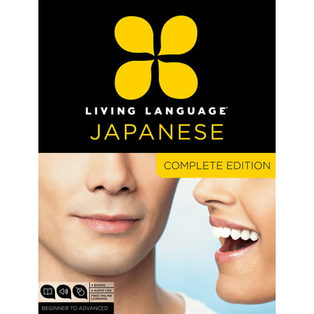 Living Language Japanese, Complete Edition : Beginner through advanced course, including 3 coursebooks, 9 audio CDs, Japanese reading & writing guide, and free online (Best Way To Learn Japanese App)