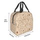 thumbnail image 3 of Fotbe Coffee Time Bolsa Térmica con Estampado y Forro de Aluminio Grueso Bolsa de Almuerzo con Bolsillo Frontal para Hombres y Mujeres, Ideal para Trabajo, Escuela, 3 of 8