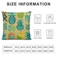 thumbnail image 5 of COMIO Tropical Tiki Decorative Throw Pillow Covers Pillows Case Square Cushion Cover Standard Pillowcase for Sofa Couch Bedroom Patio, 5 of 5