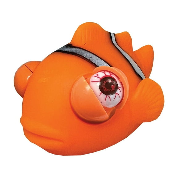 Wild Winkers Clown Fish by Deluxebase – Popping Eye Squishy Fidget Toy for Kids & Adults