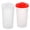 White&Red, variant on ACDANC 2 Pcs Salt and Pepper Shakers,Eco-Friendly Sugar Shaker,Safe Ingredients Bpa-Free Spice Jar,L,Red
