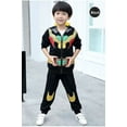 thumbnail image 2 of Costume Ultraman pour Garçons Ensemble de Survêtement Cosplay pour Enfants Noir, 2 of 5