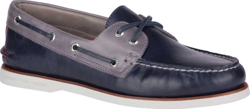 Sperry Gold Cup Boat Shoe in Midnight Grey Sperry Top-Sider Men Gold Cup Authentic Original Rivingston  main image 4