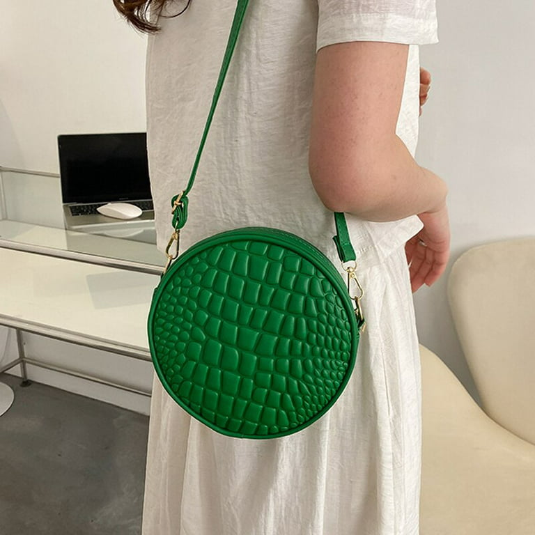 Cocopeaunt Women's Fashion Round Handbag