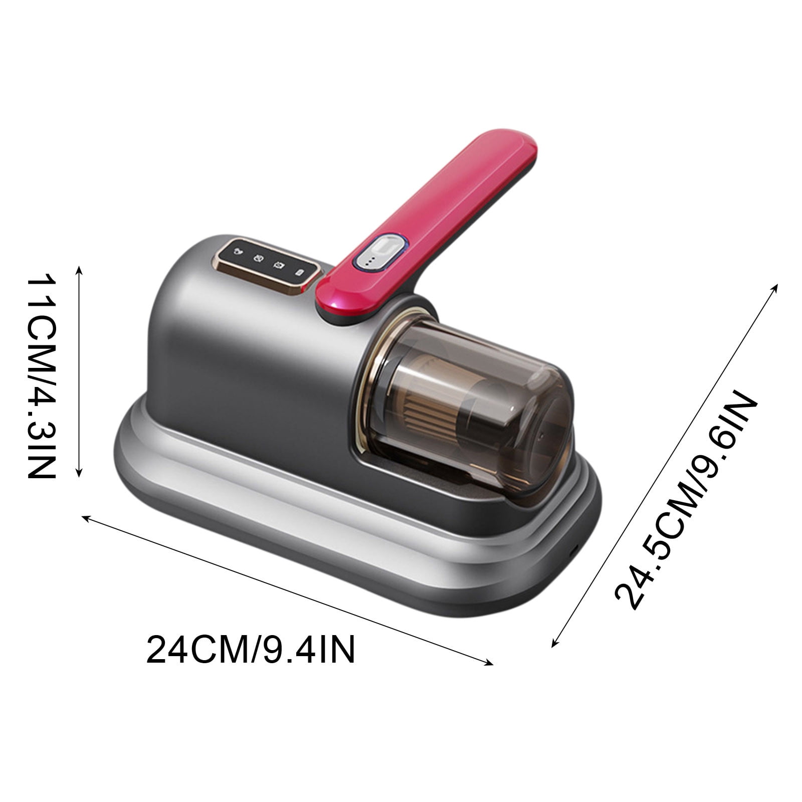 Kchsji Multifunction Bed Handheld Vacuum Cleaner 100W High-Power with Acarus Killing UV Lamp for Mattress Sofa Car Interiors Fabric Deep Cleaning Home Bedding Allergies Dust Mites