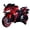 Red, variant on Anykoon 12V Kids Ride On Motorcycle with Training Wheels, Manual Throttle & Light Wheels, for Boys Girls Ages 3-6, Blue