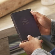KJV Holy Bible: Compact with 43,000 Cross References, Purple Softcover, Red Letter, Comfort Print: King James Version, (Paperback)