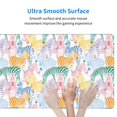 thumbnail image 4 of Xecao Zebra Colourful for Waterproof Mouse Pad - Extended Contour Mouse Mat, Large Gaming Mousepad Laptop Keyboard Mat with Non-Slip Rubber Base, 4 of 8
