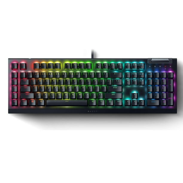Razer BlackWidow V4 X - Interruptor amarillo - EE. UU. Teclado mecánico para juegos color Negro Razer RZ03-04701900-R3U1