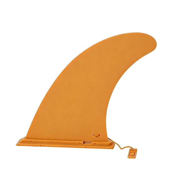 Aleta Thruster de 9 pulgadas para deportes acuáticos Stand Up Paddleboard Surf Naranja