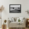 thumbnail image 4 of Historic Framed Print, Covered Bridge, Spanning Stanislaus River at Tulloch Mill, Knights Ferry, Stanislaus County, CA - 2, 17-7/8" x 21-7/8", 4 of 9