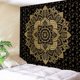 thumbnail image 1 of Tapiz de pared de algodón con mandala de galería - Colcha bohemia, Boho B, 1 of 3