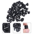 thumbnail image 3 of 100pcs Cable Hose Snap-locks Grommet Locking Bushing Nylon Protective Grommet, 3 of 8