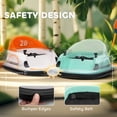 thumbnail image 6 of Qaba 12V Electric Ride on Bumper Car for Kids 1.5-5 Years Old, Baby Bumper Car with Remote Control, Green, 6 of 9