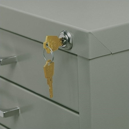 safco drawer lock flat steel kit file walmart