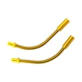 thumbnail image 1 of 2pcs Brake Noodle Cable Guide Tube Elbow Hose Bike Brake Hose for Mountain Bike Accessories , Gold, 1 of 6