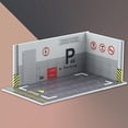 thumbnail image 4 of Dalazy 1 32 Modèle Réduit de Voiture Garage pour Collection Diorama Arrière-Plan Époustouflant et Réaliste Type 32008 1ensemble, 4 of 6