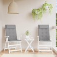 thumbnail image 2 of vidaXL Highback Chair Cushions 2 pcs Grey Oxford Fabric, 2 of 4