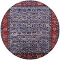 thumbnail image 1 of Ahgly Company Indoor Round Mid-Century Modern Light Purple Blue Area Rugs, 5' Round, 1 of 1