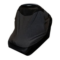 Boppy 4 and More Multi-use Cover, Charcoal, Quick-dry UPF 50  Knit and Breathable Mesh, Versatile Cover
