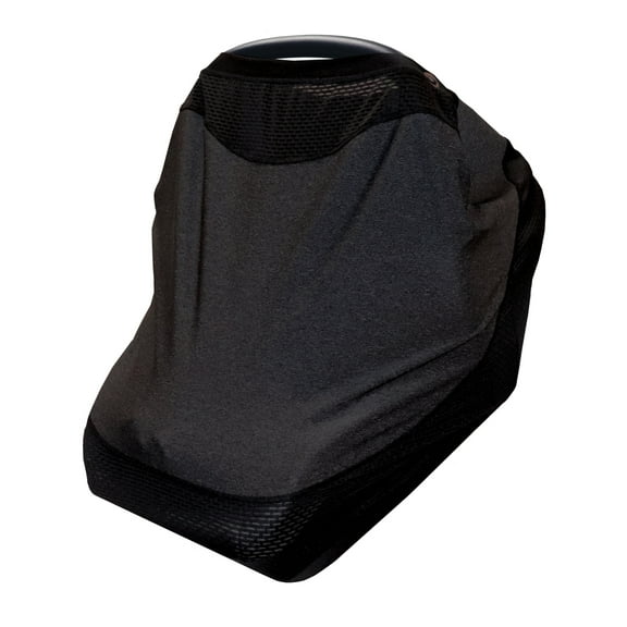 Boppy 4 and More Multi-use Cover, Charcoal, Quick-dry UPF 50  Knit and Breathable Mesh, Versatile Cover