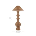 thumbnail image 2 of Currey And Company 8000-0172 Nirvana 3 Light 77" Tall Buffet Floor Lamp - Natural, 2 of 7
