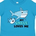 thumbnail image 4 of Inktastic My Uncle Loves Me with Cute Sharks Boys or Girls Toddler T-Shirt, 4 of 5