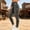 Black, variant on PYGNJK Women's Denim Jeans High Waist Skinny Stretch Slim Fit Casua Long Jean Pants with Pockets