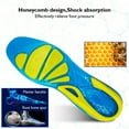 thumbnail image 3 of Silicone Non-Slip Gel Soft Sport Shoe Insole Massaging Orthopedic Insoles Foot Care For Feet Shoes Sole Shock Absorption Pad New, 3 of 10