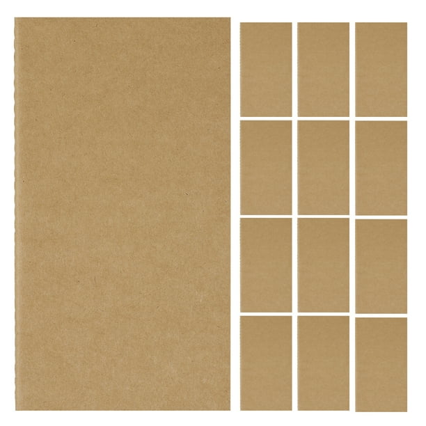 Cuadernos multiusos en blanco, cuadernos creativos portátiles con horarios, 15 Uds.