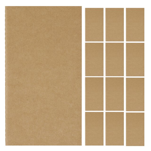 Cuadernos multiusos en blanco, cuadernos creativos portátiles con horarios, 15 Uds.